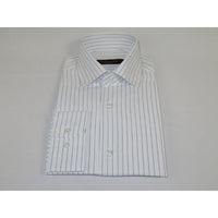 Men's Shirt ENZO PARK Turkey Soft Cotton Wrinkle Resistant Enzo5 Black Stripe