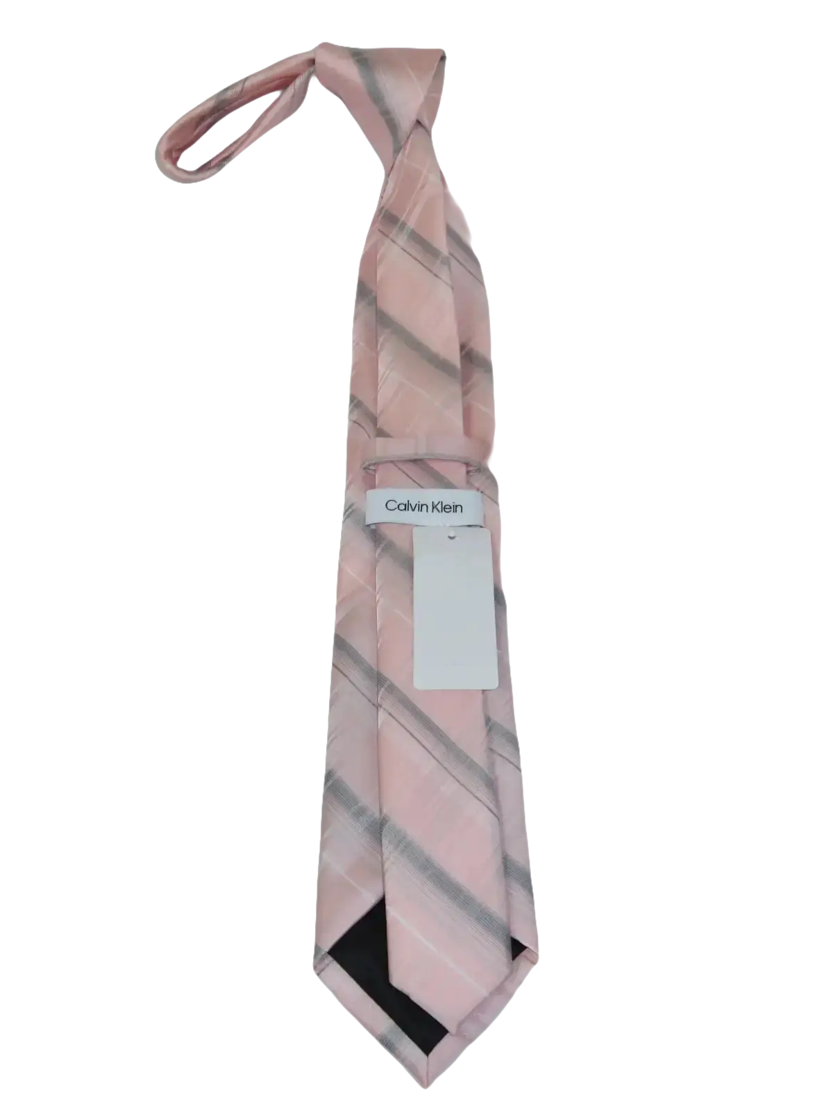 Men's Calvin Klein Tie Classic Woven Silky Feel #Calvin-1 Pink