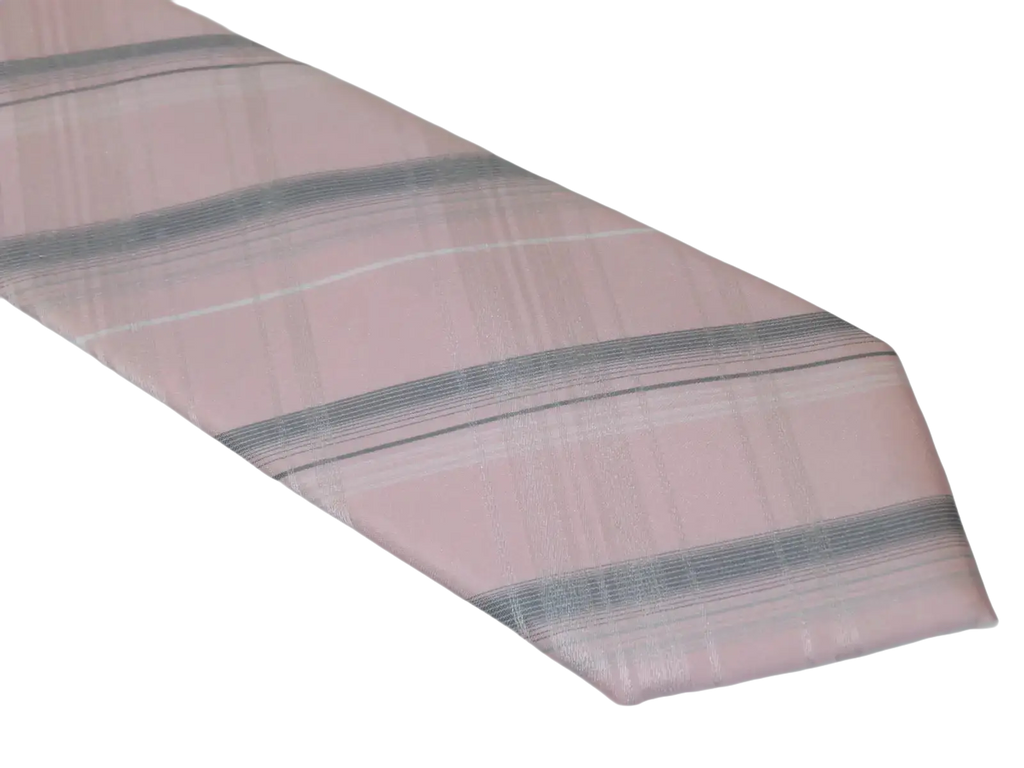 Men's Calvin Klein Tie Classic Woven Silky Feel #Calvin-1 Pink