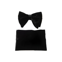 Men's Tuxedo Formal Velvet Butterfly Large Bow Tie/Hankie By J.Valintin JVBT-12