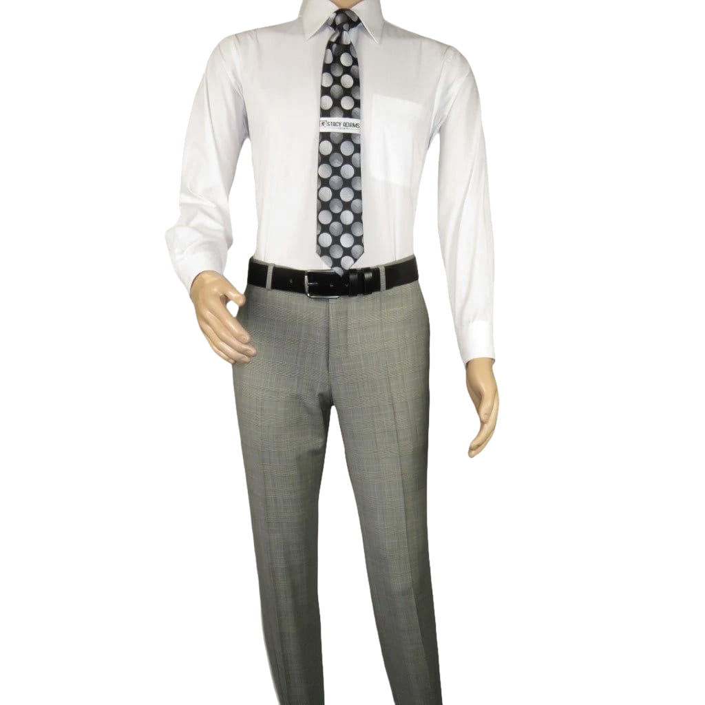 Men Suit BERLUSCONI Turkey Italian Wool 180's Glenn Plaid K167-06 Black White