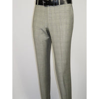 Men Suit BERLUSCONI Turkey Italian Wool 180's Glenn Plaid K167-06 Black White