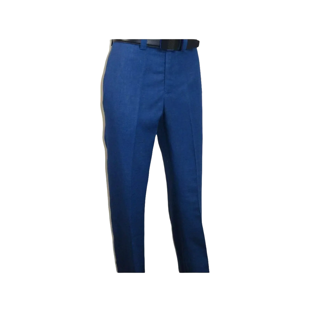 Men INSERCH premium Soft Linen Breathable Pants LS29116 Royal Blue