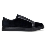 Belvedere Studio Formal Sneaker Prince Velvet Leather Black