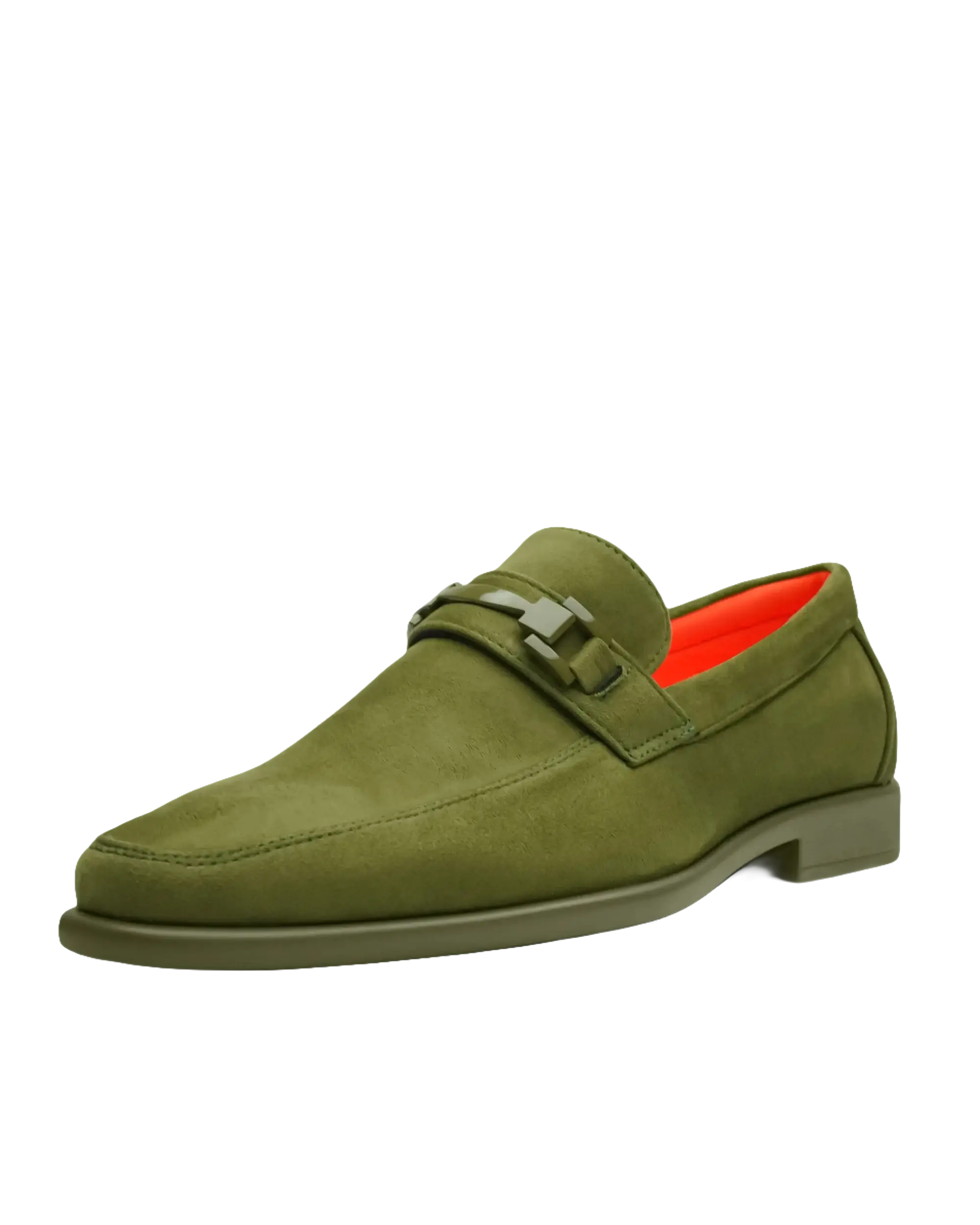 Men's TAYNO Shoes Soft Micro Suede Slip-on Loafer THE CAPRIO S Lime Green