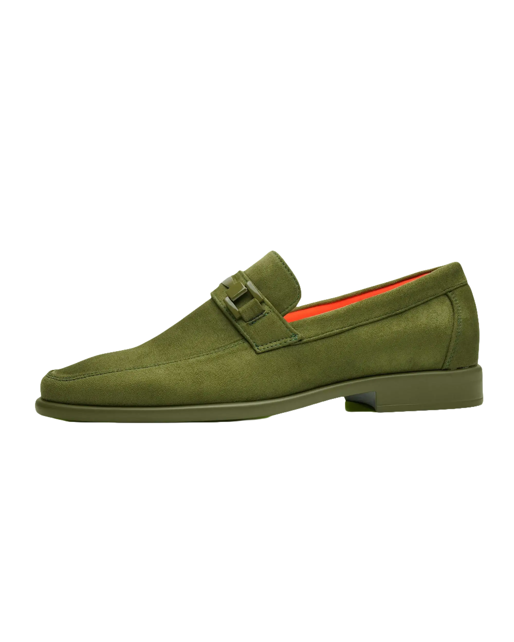 Men's TAYNO Shoes Soft Micro Suede Slip-on Loafer THE CAPRIO S Lime Green
