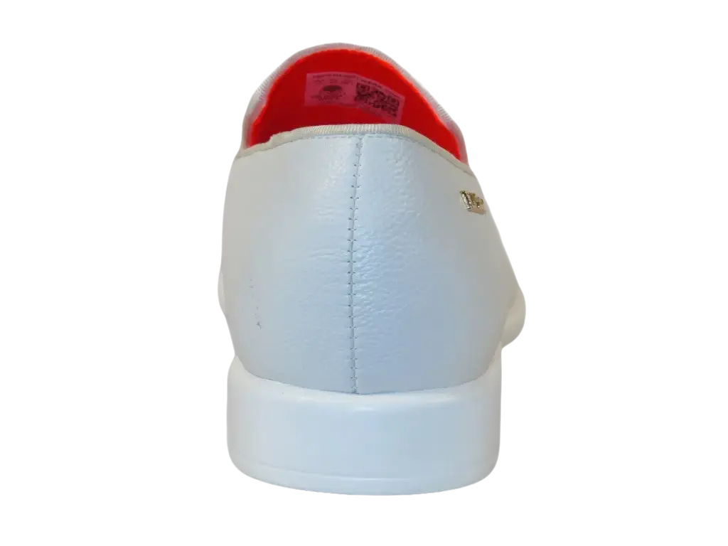 Men Tayno Dressy Casual Soft Leather Comfortable Slip on Loafer #ALPHA L White