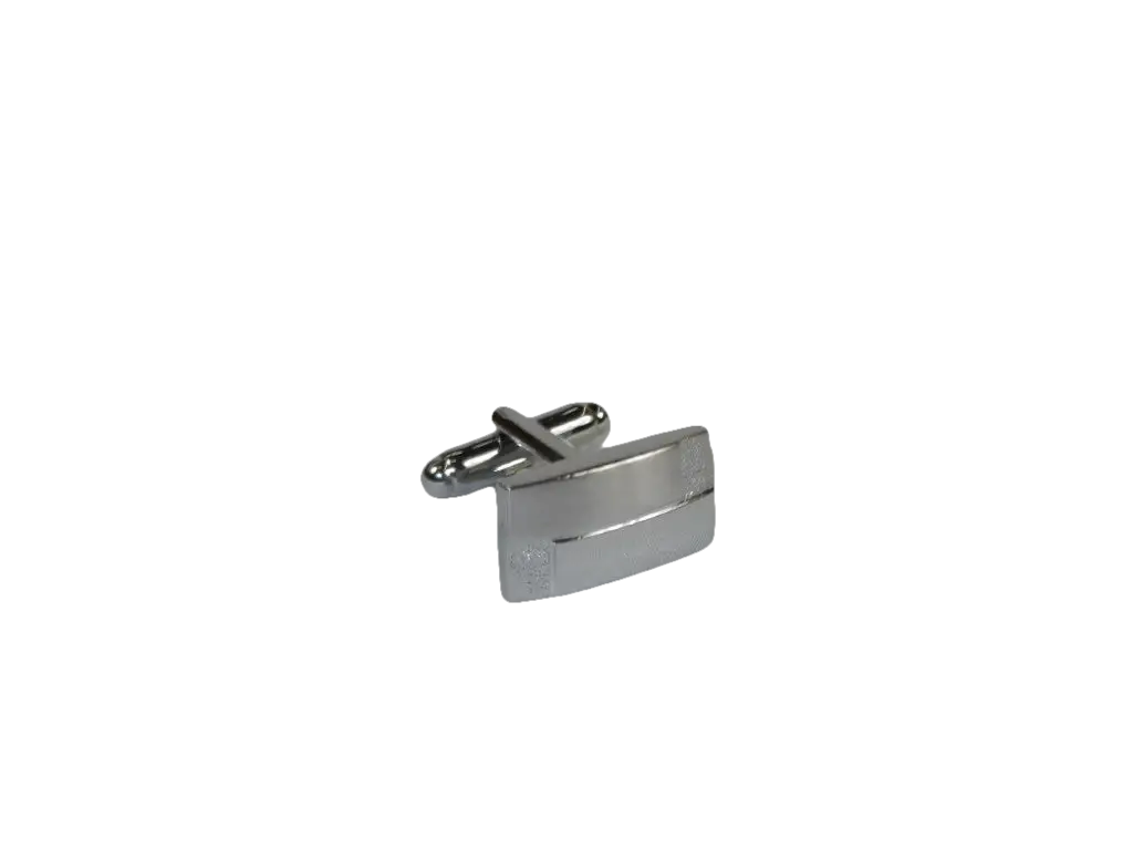 Men J.Valintin Cufflinks by Vitorofolo for French Cuff Shirt V29-40 Silver