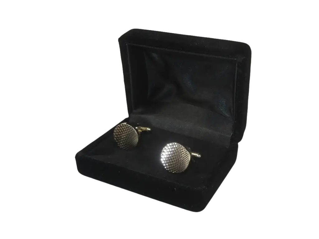 Men J.Valintin Cufflinks by Vitorofolo for French Cuff Shirt V35-30 Gold