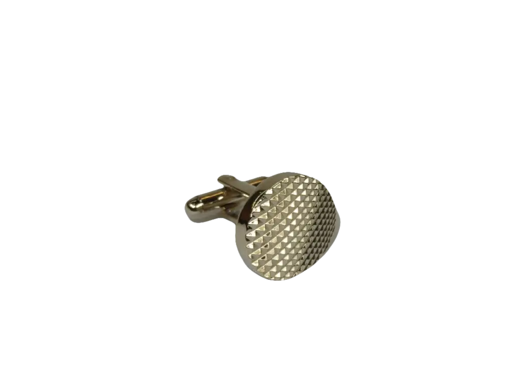Men J.Valintin Cufflinks by Vitorofolo for French Cuff Shirt V35-30 Gold