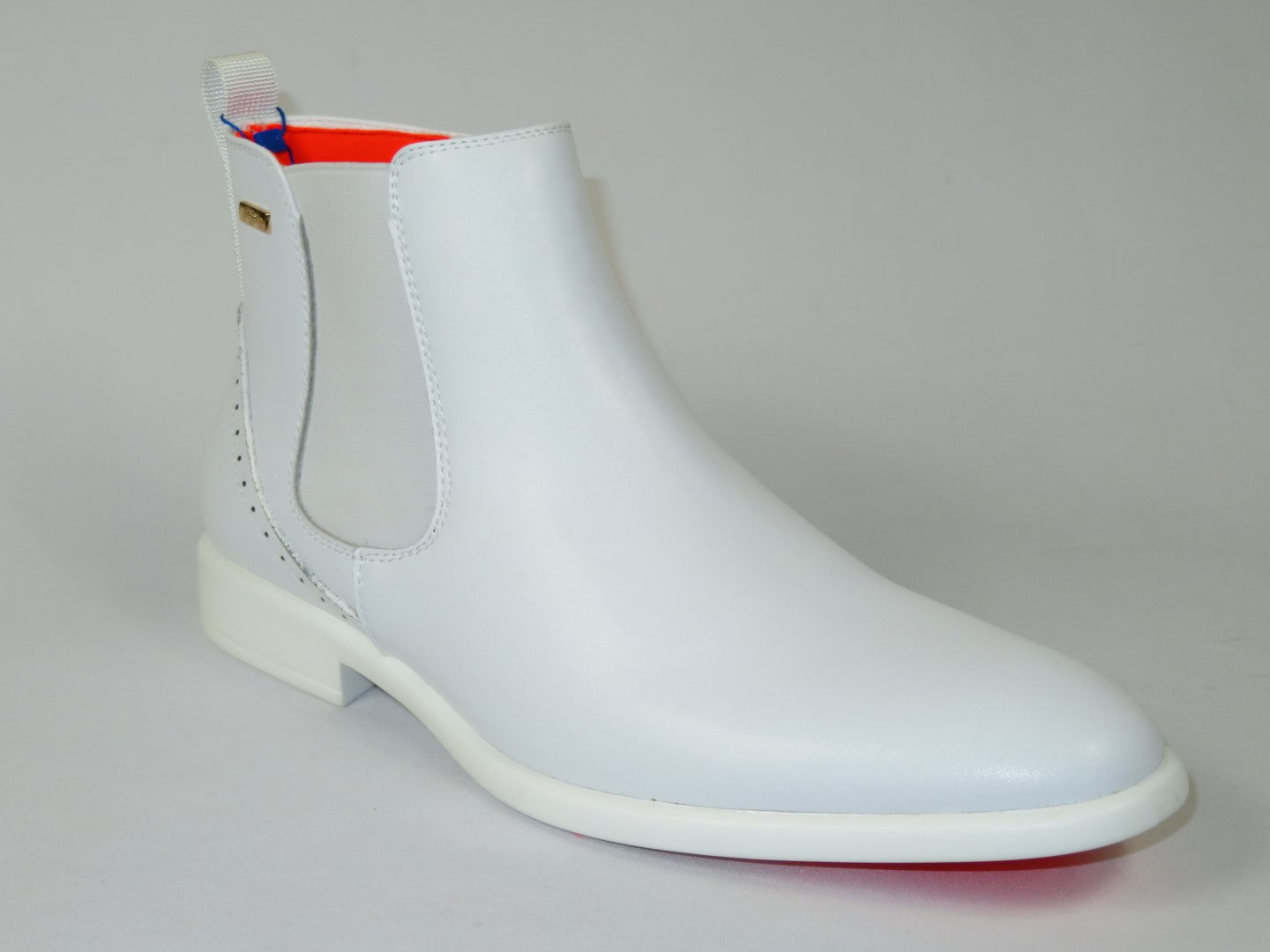Men's Shoes The Victorian L TAYNO Leather Chelsea Boot White