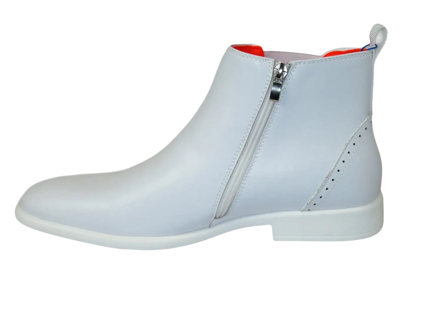 Men's Shoes The Victorian L TAYNO Leather Chelsea Boot White