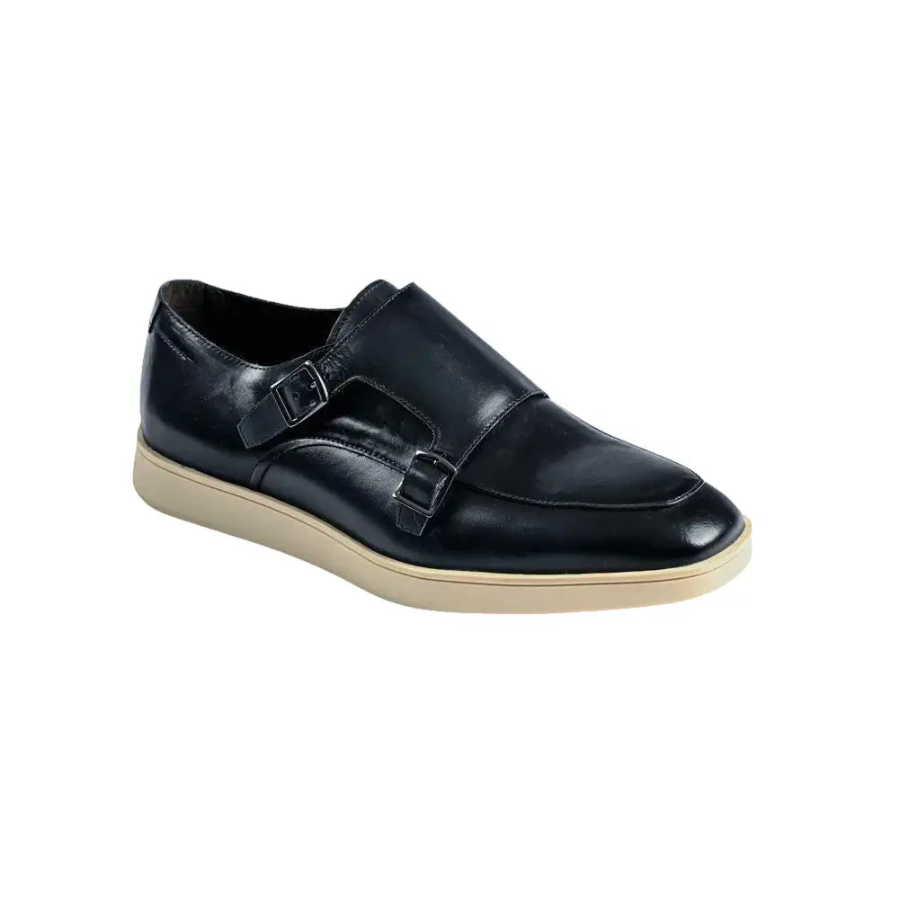 Belvedere Studio Men's Walking Leather Shoes Marcio Navy - J.Valintin Men's Wear Legend - Marcio Navy 8