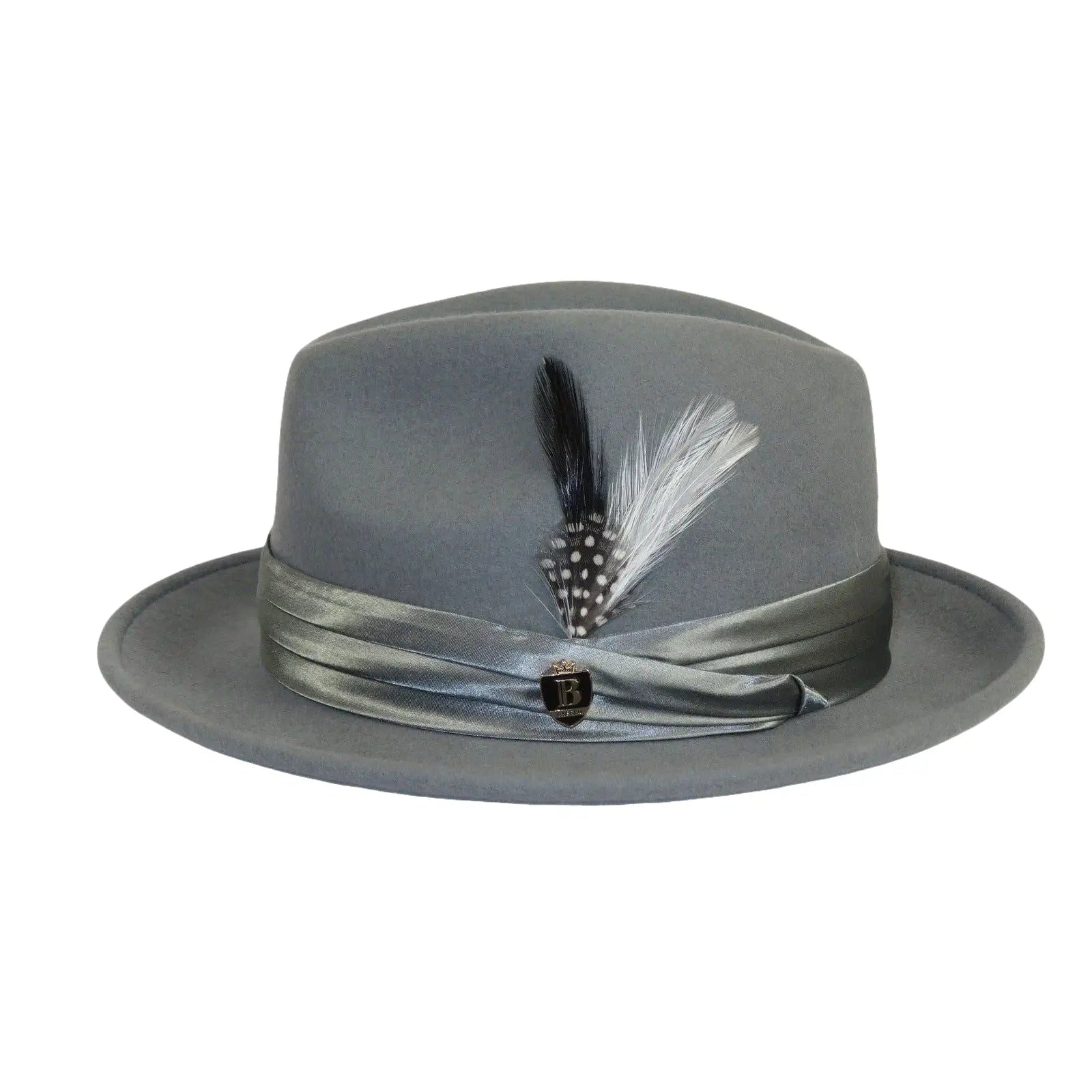 Bruno Capelo Hat Australian Wool Crushable Fedora Giovani UN130 Gft.Gray - J.Valintin Men's Wear Legend - UN130 - Gft Gray - S