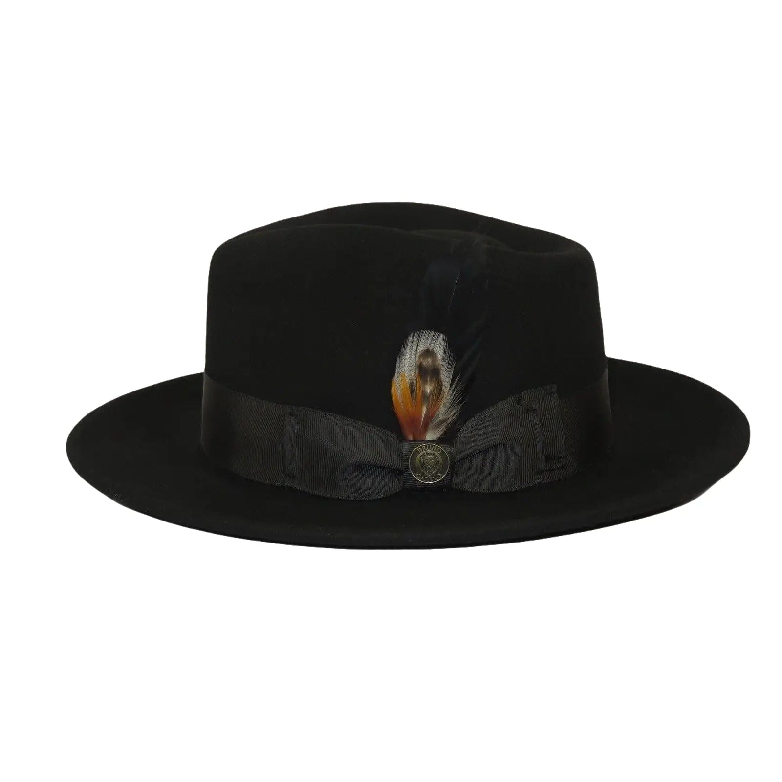 Bruno Capelo Hat Australian Wool Fedora Teardrop Crushable Bel Air BL590 Black - J.Valintin Men's Wear Legend - BL590 - Black - S