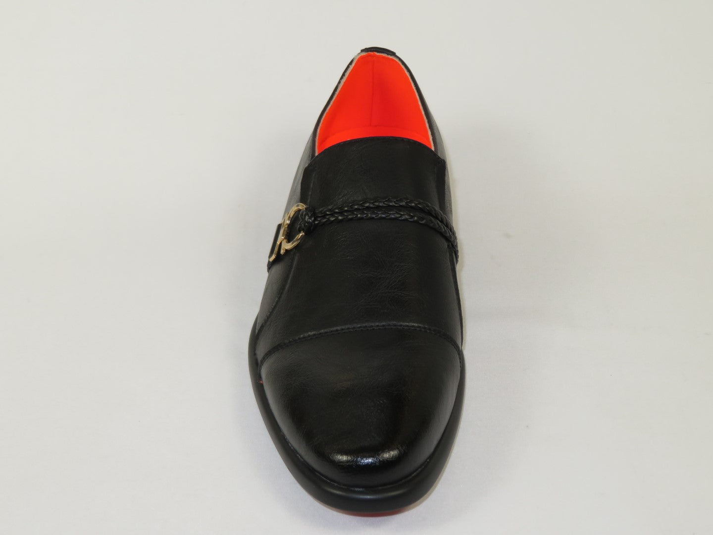 Men's Shoes The Cuban L TAYNO Leather Cap Toe Loafer Black