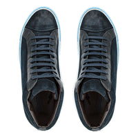 Giovacchini by Belvedere Boots Made In Italy Suede Ruben Antique Blue - J.Valintin Men's Wear Legend - Ruben Blue - 10