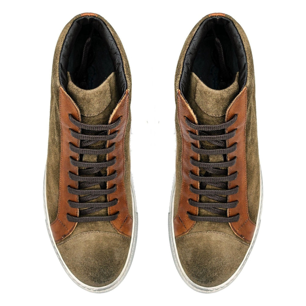 Giovacchini by Belvedere Boots Made In Italy Suede Ruben Antique Cognac - J.Valintin Men's Wear Legend - Ruben Cognac - 10