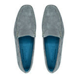 Giovacchini By Belvedere Italian Shoes Diego Suede Slip On Metal - J.Valintin Men's Wear Legend - Diego Metal - 9