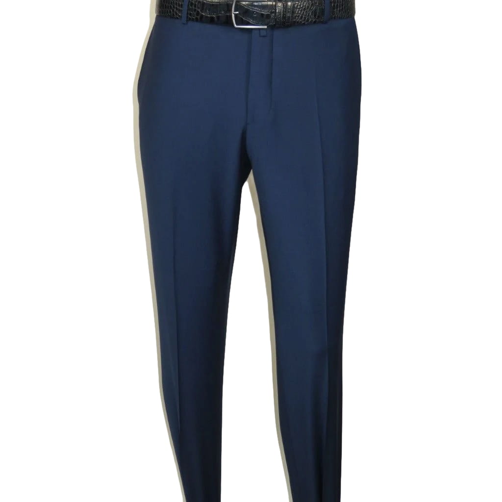 Men Suit BERLUSCONI Turkey Italian Wool 180's Single Breasted K442-12 Navy
