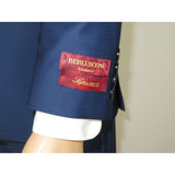 Men Suit BERLUSCONI Turkey Italian Wool 180's Single Breasted K442-12 Navy