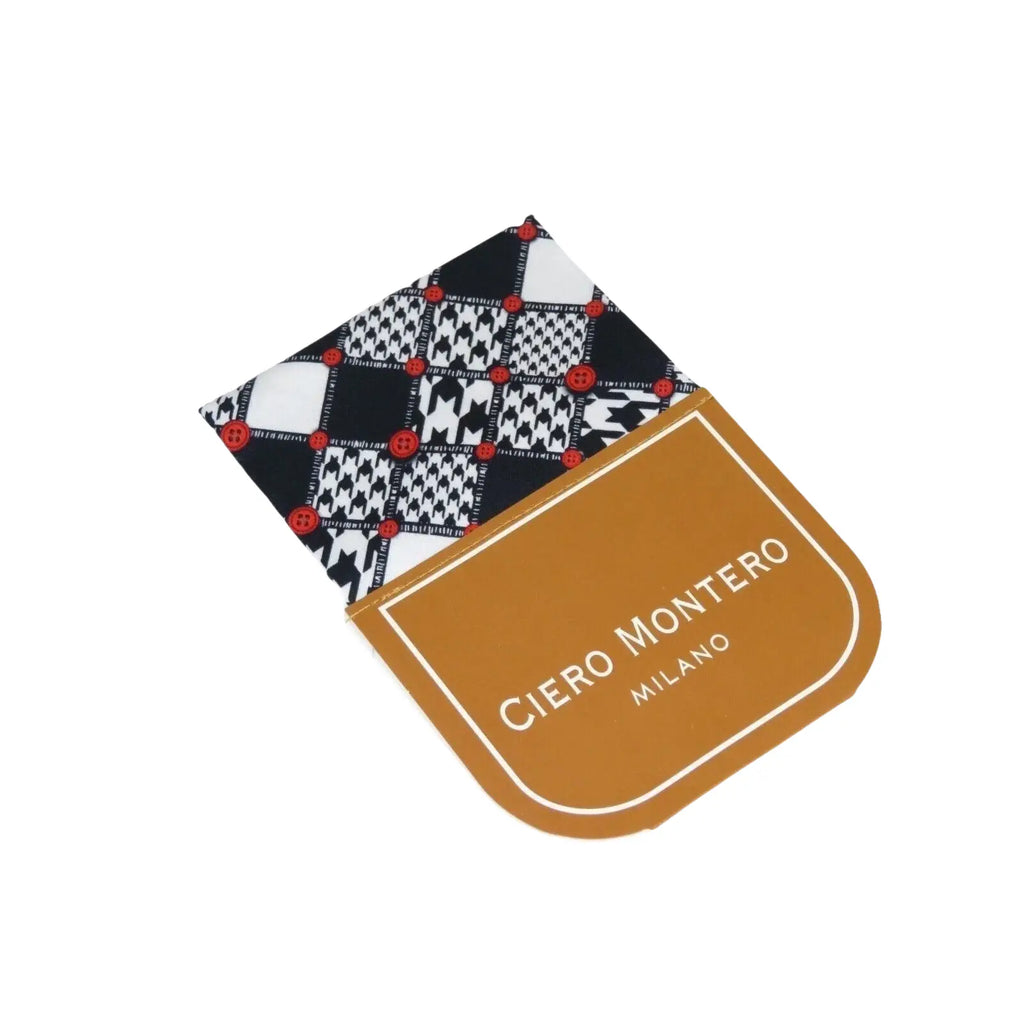 Men 100% Cotton Sport Shirt CIERO MONTERO Turkey Dress/Casual #5055 - 01 Black/Red - J.Valintin Men's Wear Legend - 101100