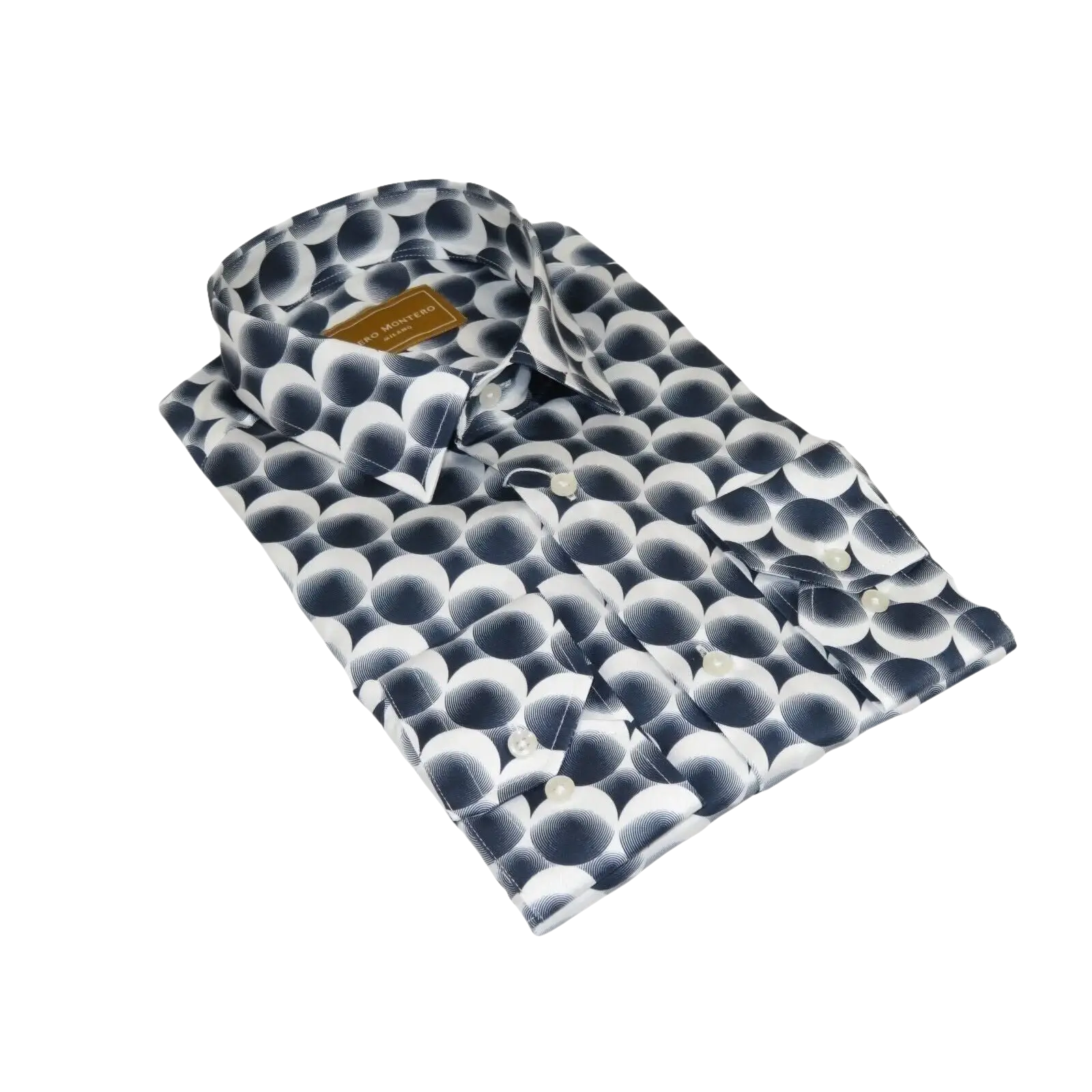 Men 100% Cotton Sports Shirt CIERO MONTERO Turkey Dress/Casual #4319 - 06 Midnight - J.Valintin Men's Wear Legend - 101095
