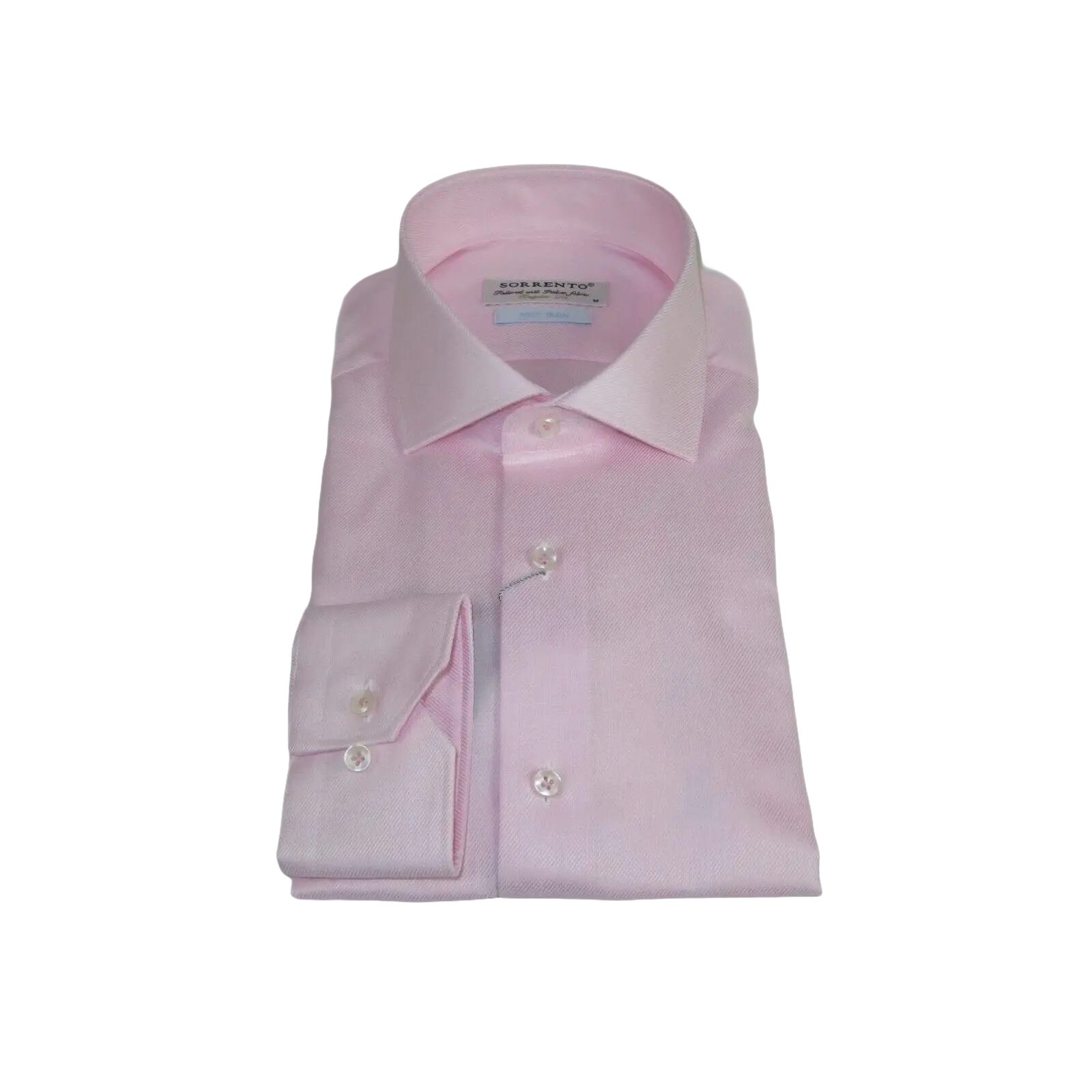 Men 100% Italian Cotton Shirt Non Iron SORRENTO Turkey Spread Collar 4470 Pink - J.Valintin Men's Wear Legend - 98722