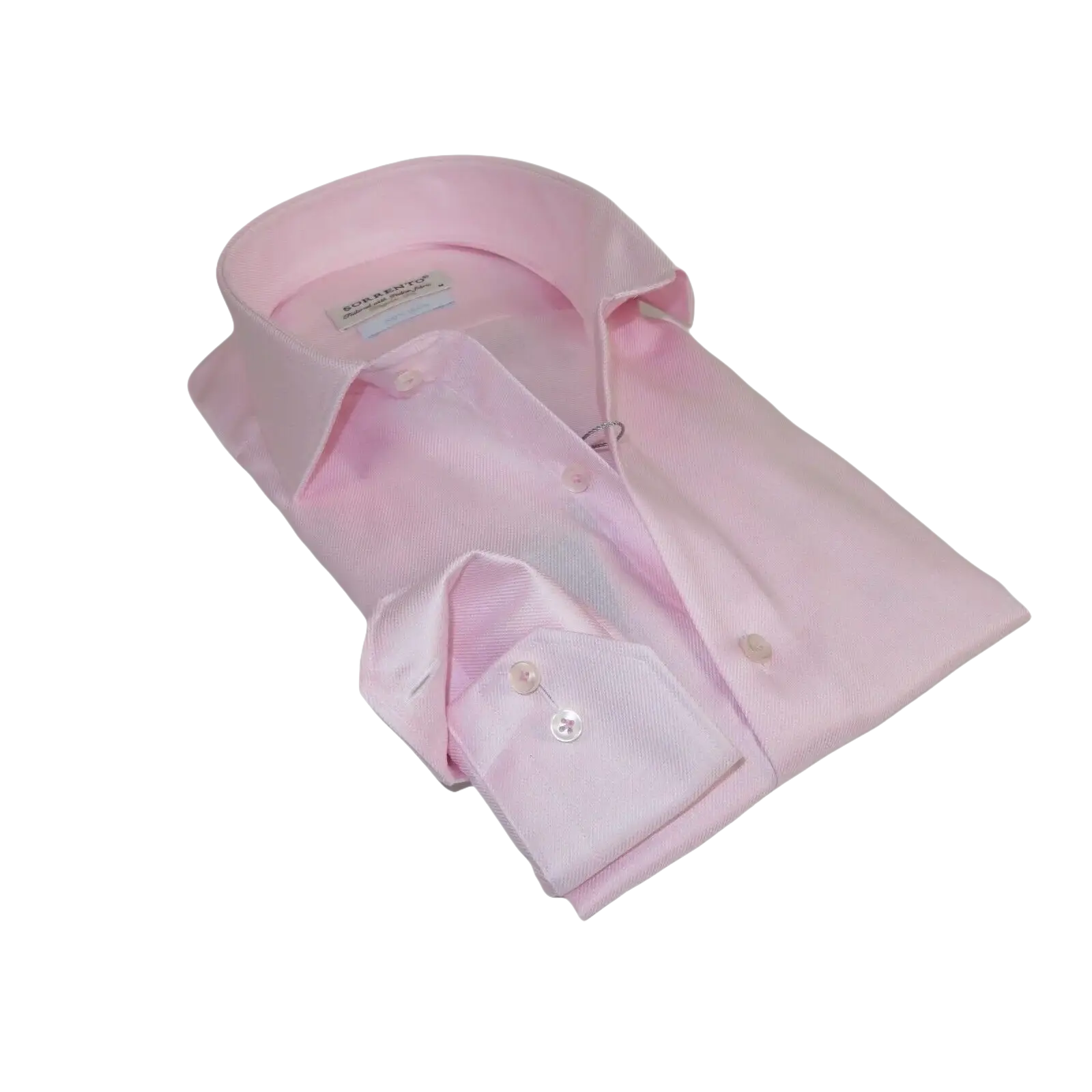 Men 100% Italian Cotton Shirt Non Iron SORRENTO Turkey Spread Collar 4470 Pink - J.Valintin Men's Wear Legend - 98722