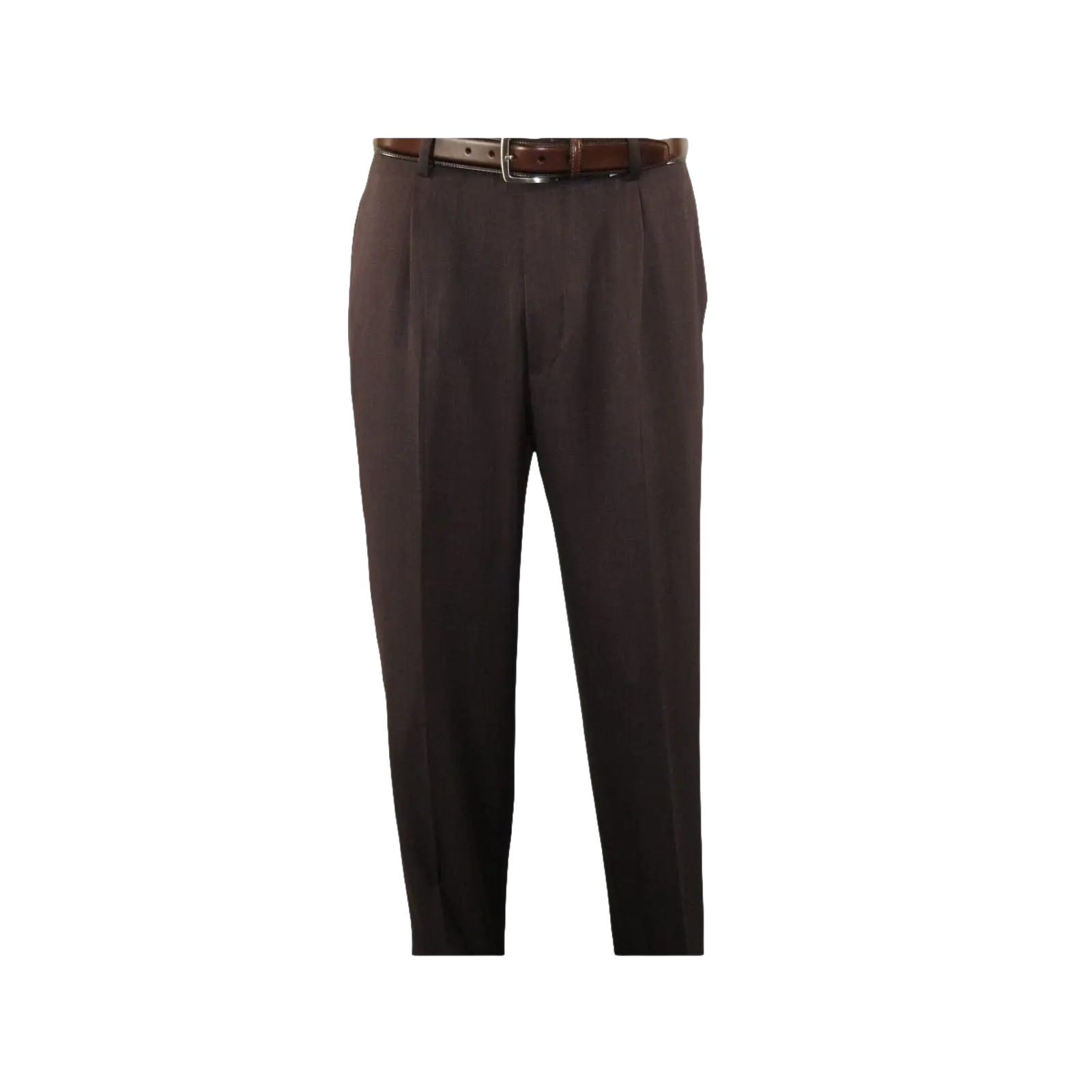 Men 2pc Walking Leisure Suit Short Sleeves By DREAMS 255 - 02 Solid Brown - J.Valintin Men's Wear Legend - 96090