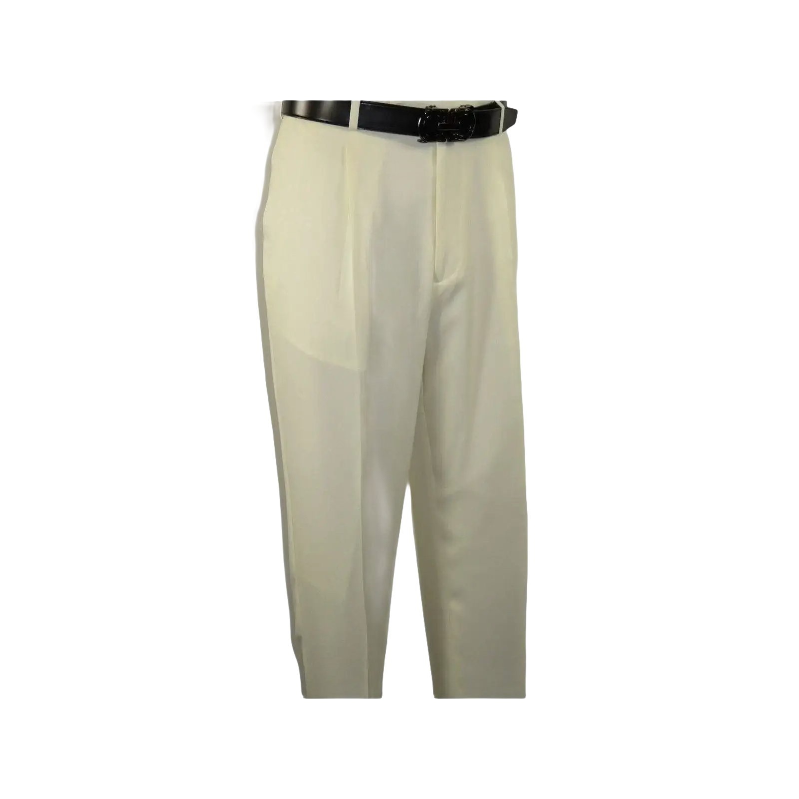 Men 2pc Walking Leisure Suit Short Sleeves By DREAMS 255 - 05 Solid Cream Ivory - J.Valintin Men's Wear Legend - 96096