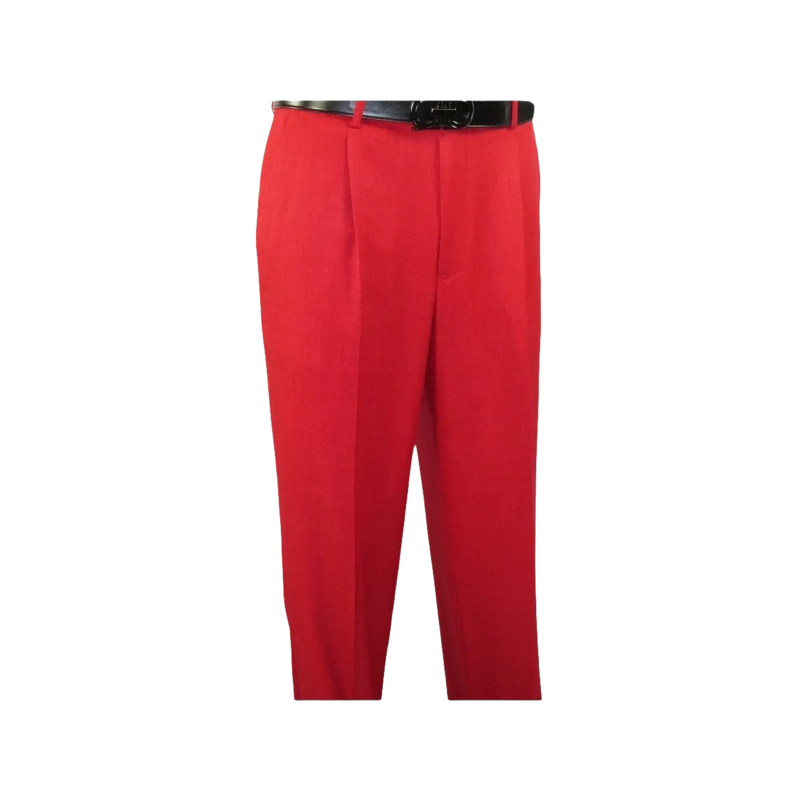 Men 2pc Walking Leisure Suit Short Sleeves By DREAMS 255 - 08 Solid Red - J.Valintin Men's Wear Legend - 95878