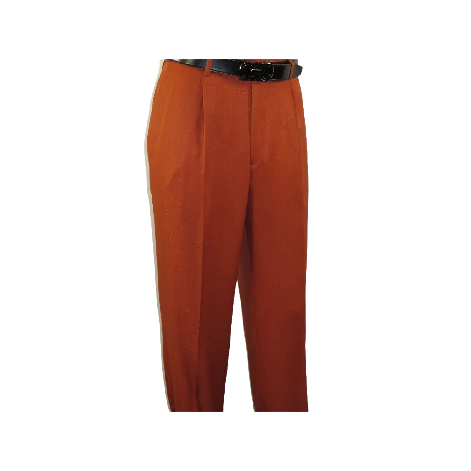 Men 2pc Walking Leisure Suit Short Sleeves By DREAMS 255 - 09 Solid Papaya - J.Valintin Men's Wear Legend - 96102