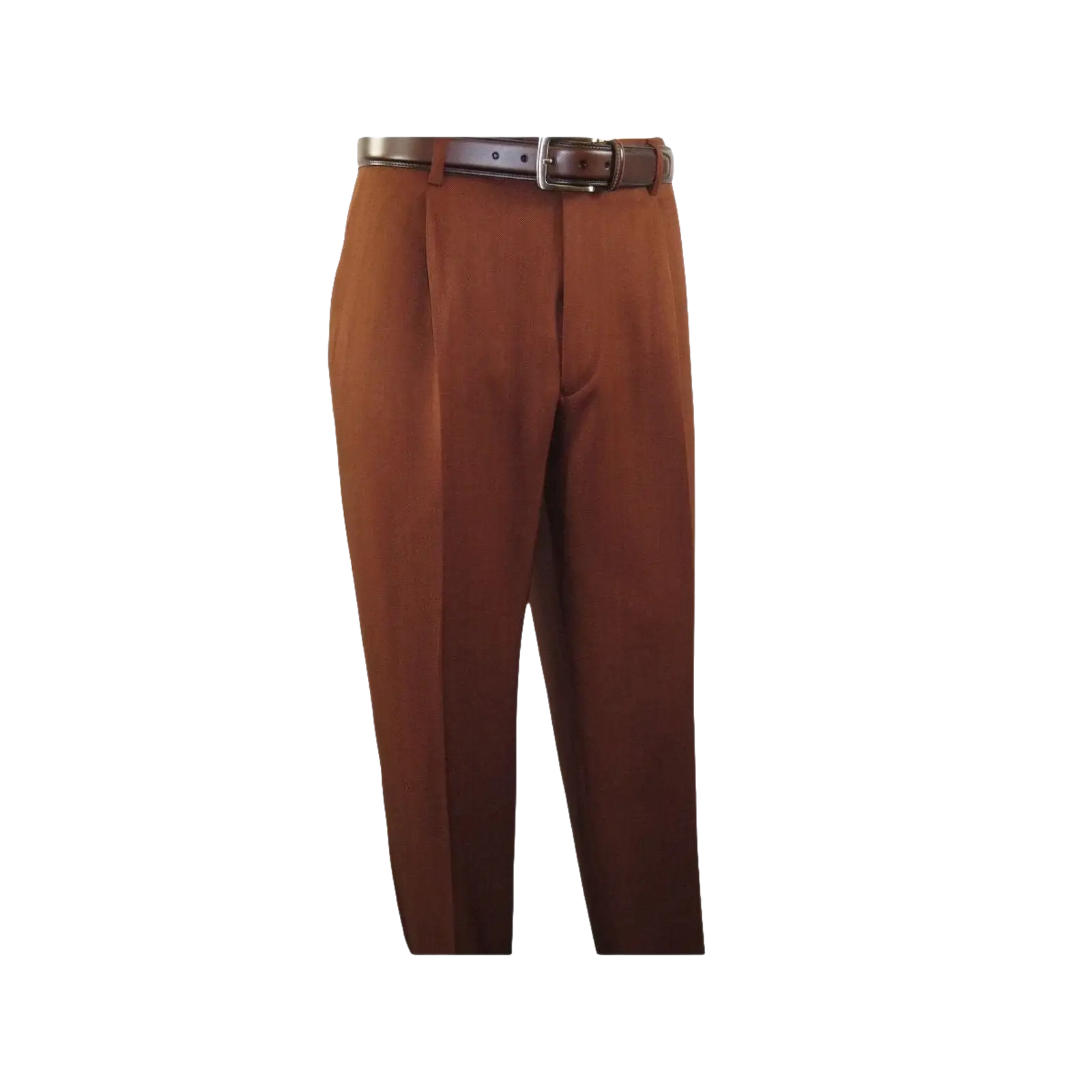 Men 2pc Walking Leisure Suit Short Sleeves By DREAMS 255 - 12 Solid Cognac - J.Valintin Men's Wear Legend - 95884