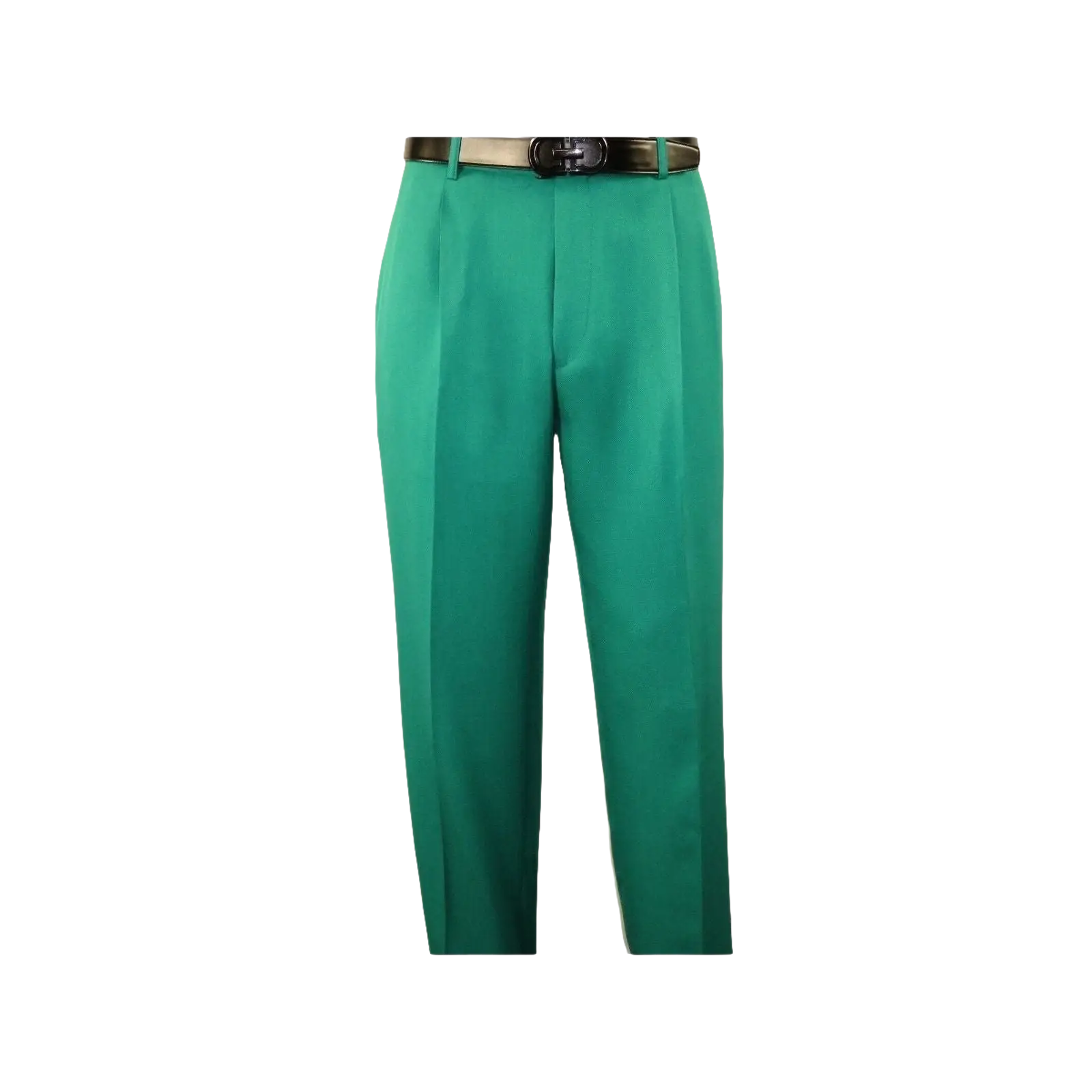 Men 2pc Walking Leisure Suit Short Sleeves By DREAMS 255 - 14 Solid Emerald green - J.Valintin Men's Wear Legend - 96114