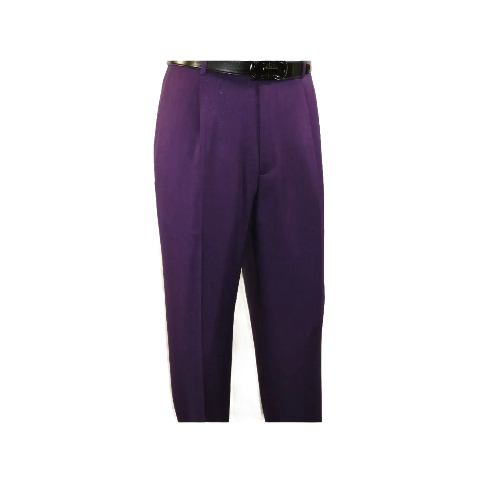 Men 2pc Walking Leisure Suit Short Sleeves By DREAMS 255 - 19 Solid Purple - J.Valintin Men's Wear Legend - 95896