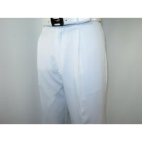 Men 2pc Walking Leisure Suit Short Sleeves By DREAMS 256 Solid White New - J.Valintin Men's Wear Legend - 24601