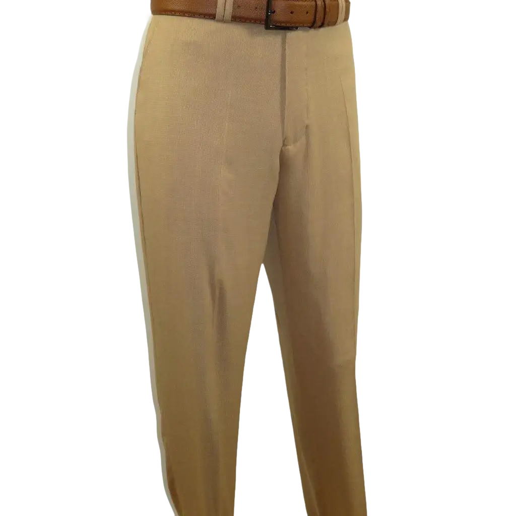 Men 2pc Walking Leisure Suit Short Sleeves By DREAMS Checker 282 - 03 Tan - J.Valintin Men's Wear Legend - 282 - 03 Tan - M
