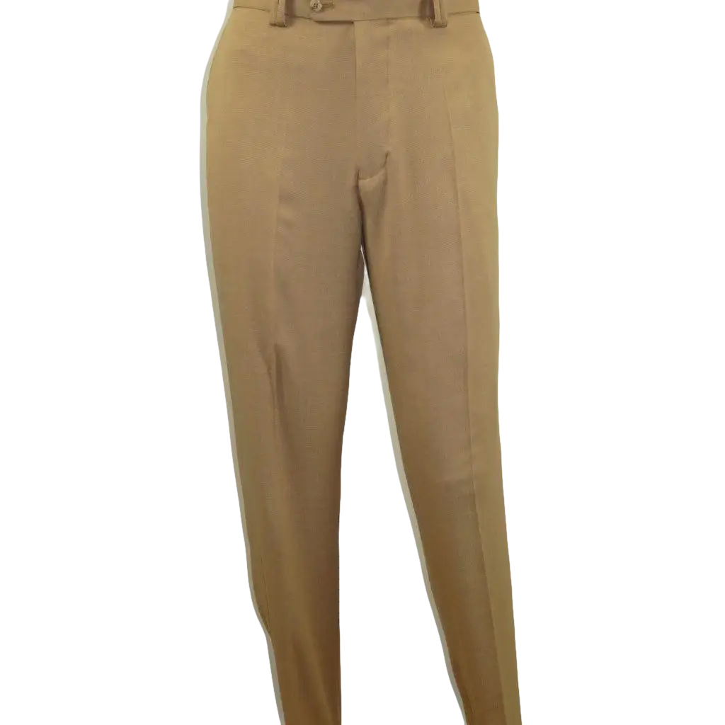 Men 2pc Walking Leisure Suit Short Sleeves By DREAMS Checker 282 - 03 Tan - J.Valintin Men's Wear Legend - 282 - 03 Tan - M