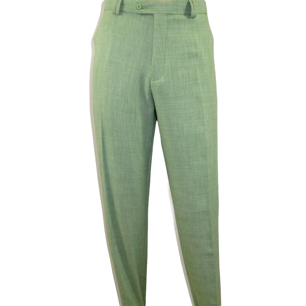 Men 2pc Walking Leisure Suit Short Sleeves By DREAMS Fancy 265 - 34 Lime Green - J.Valintin Men's Wear Legend - 265 - 34 Lime - M