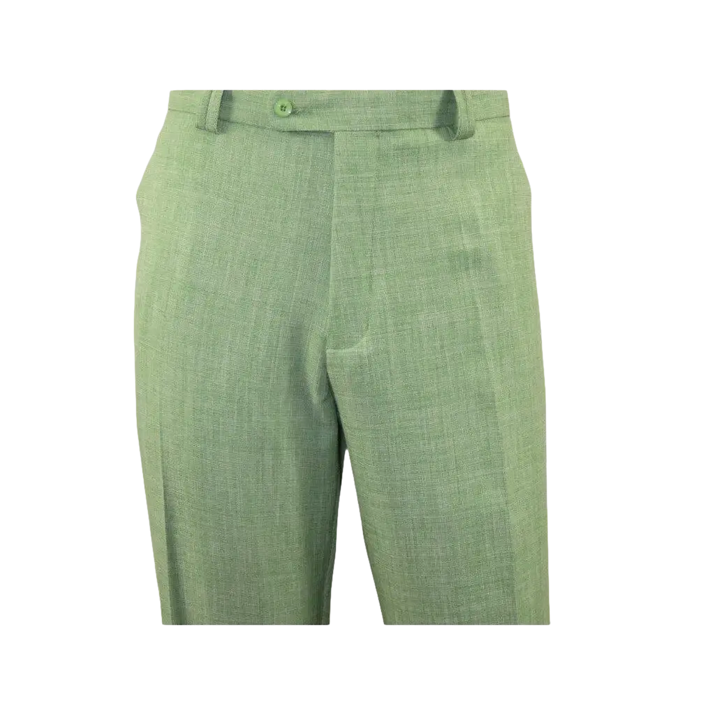 Men 2pc Walking Leisure Suit Short Sleeves By DREAMS Fancy 265 - 34 Lime Green - J.Valintin Men's Wear Legend - 265 - 34 Lime - M
