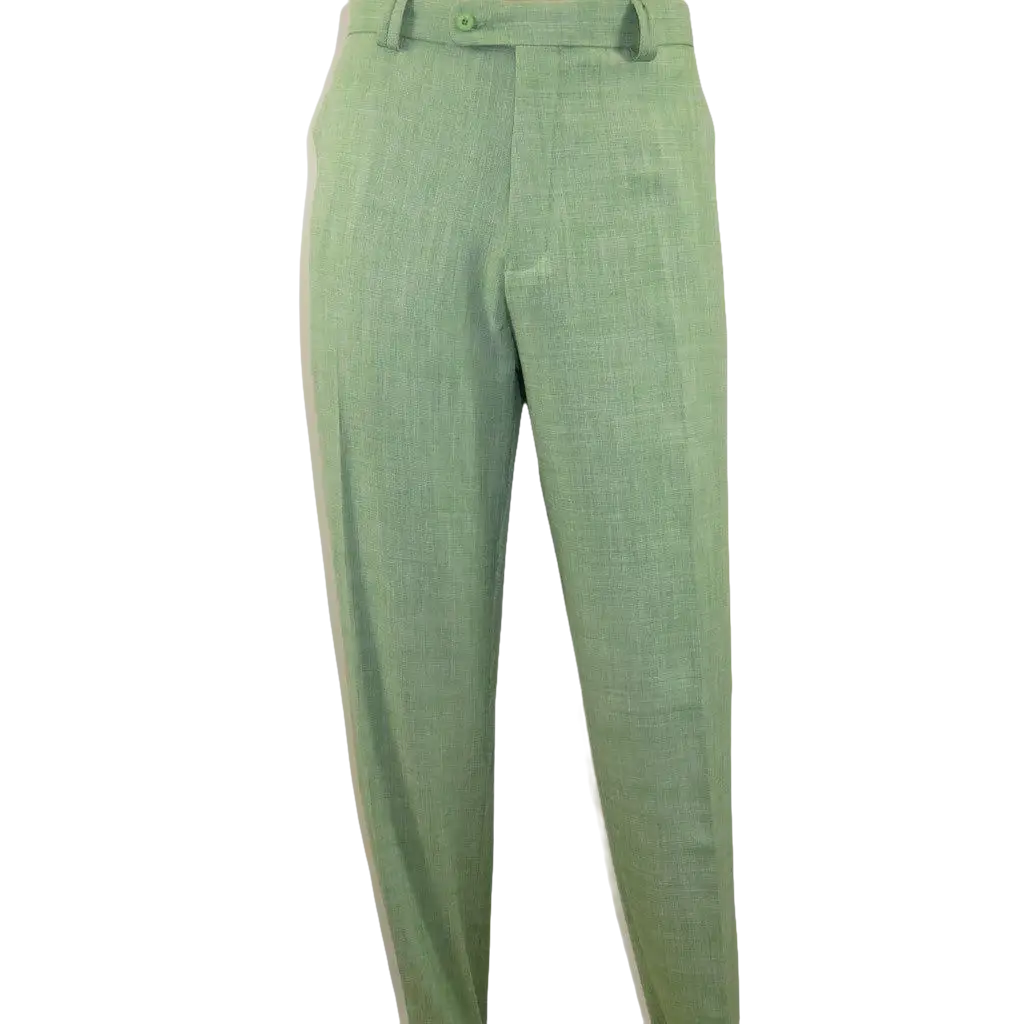 Men 2pc Walking Leisure Suit Short Sleeves By DREAMS Fancy 265 - 34 Lime Green - J.Valintin Men's Wear Legend - 265 - 34 Lime - M