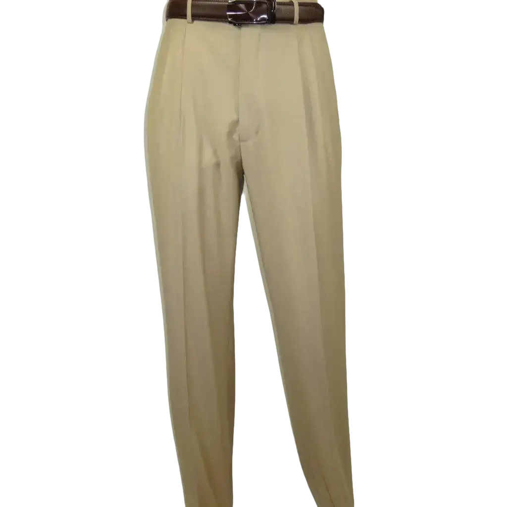 Men Apollo King Band Collarless Church Suit Mandarin 5 Hidden Buttons AG57 Tan - J.Valintin Men's Wear Legend - AG57 - Tan - 38R