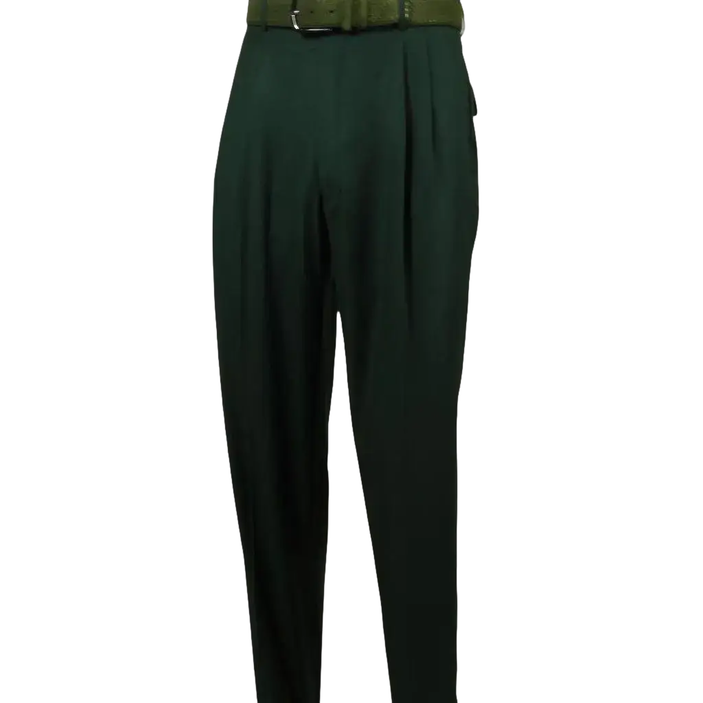 Men Apollo King Band Collarless Church Suit Mandarin 5 Hidden Buttons AG59 Green - J.Valintin Men's Wear Legend - AG59 - Green - 38R