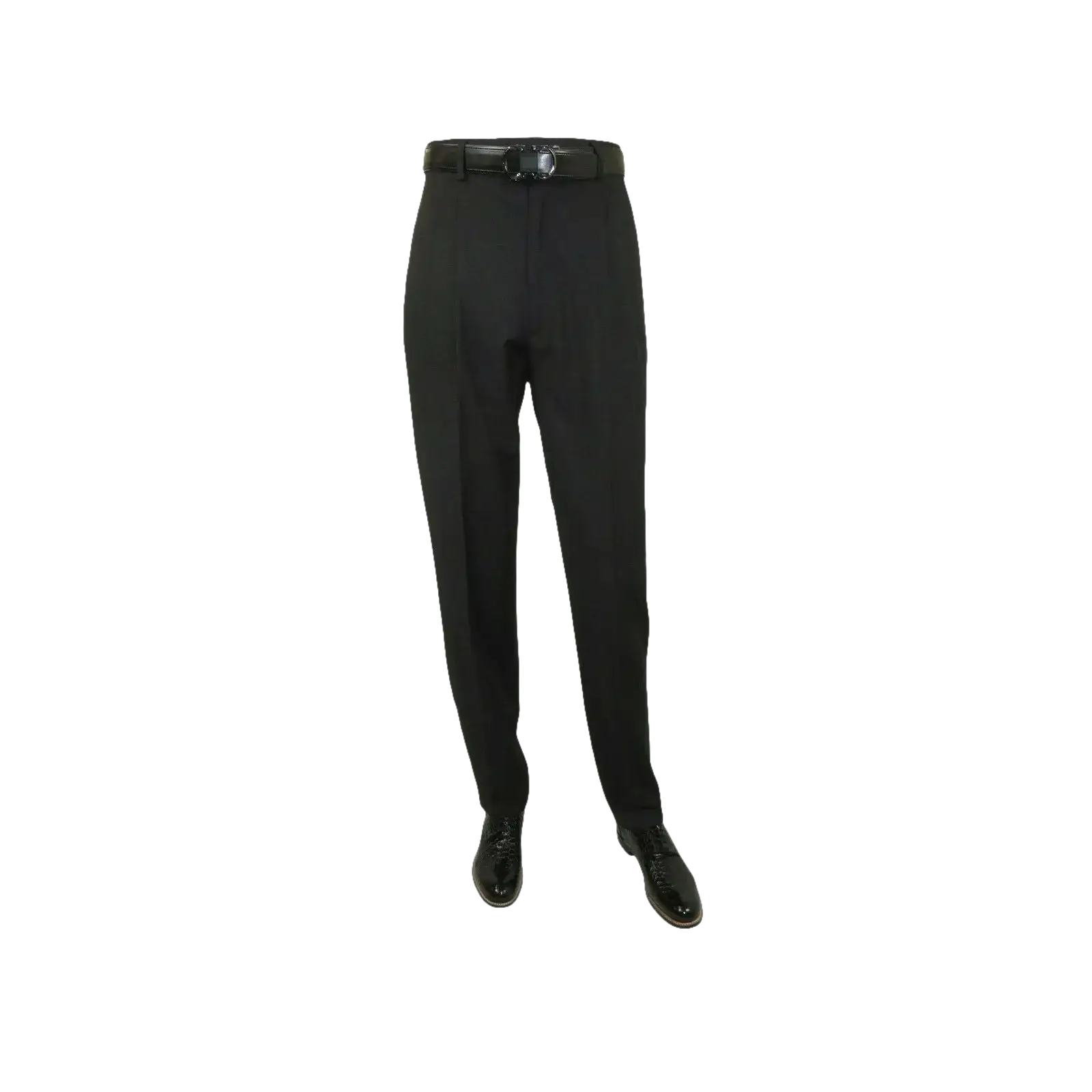 Men Apollo King Band Collarless suit Mandarin 5 Hidden Button Paster AG51 Black - J.Valintin Men's Wear Legend - 80281