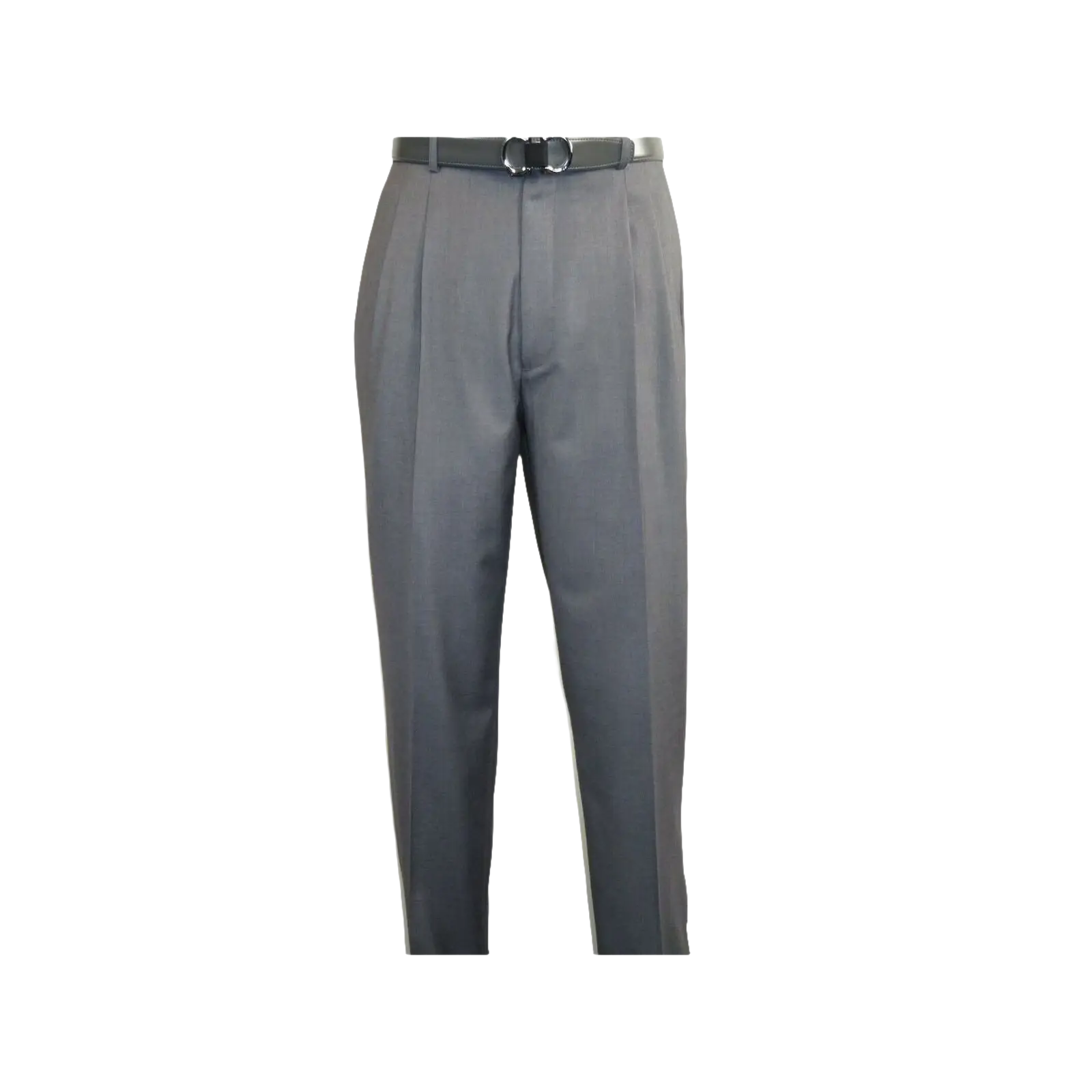 Men Apollo King Banded Collarless suit Mandarin 5 Hidden Button Pastor AG53 Gray - J.Valintin Men's Wear Legend - 80265