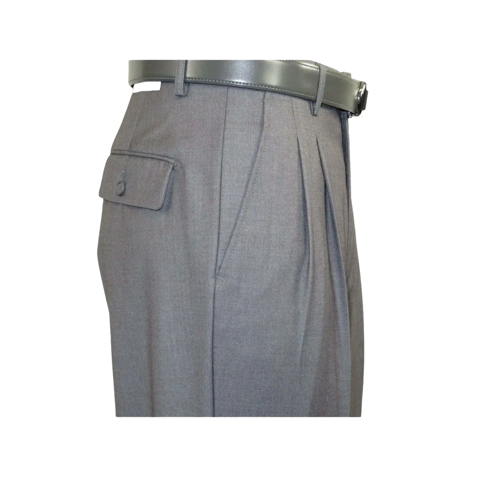 Men Apollo King Banded Collarless suit Mandarin 5 Hidden Button Pastor AG53 Gray - J.Valintin Men's Wear Legend - 80265