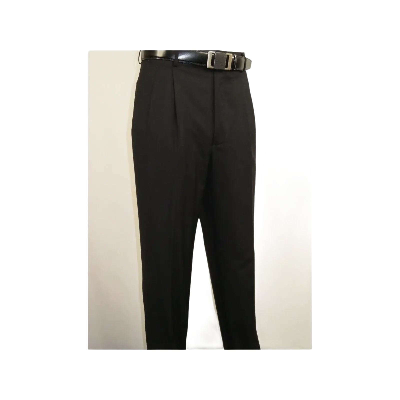 Men Apollo King Double Breasted Formal Business Suit Pleated Pants DM21 Black - J.Valintin Men's Wear Legend - 80247