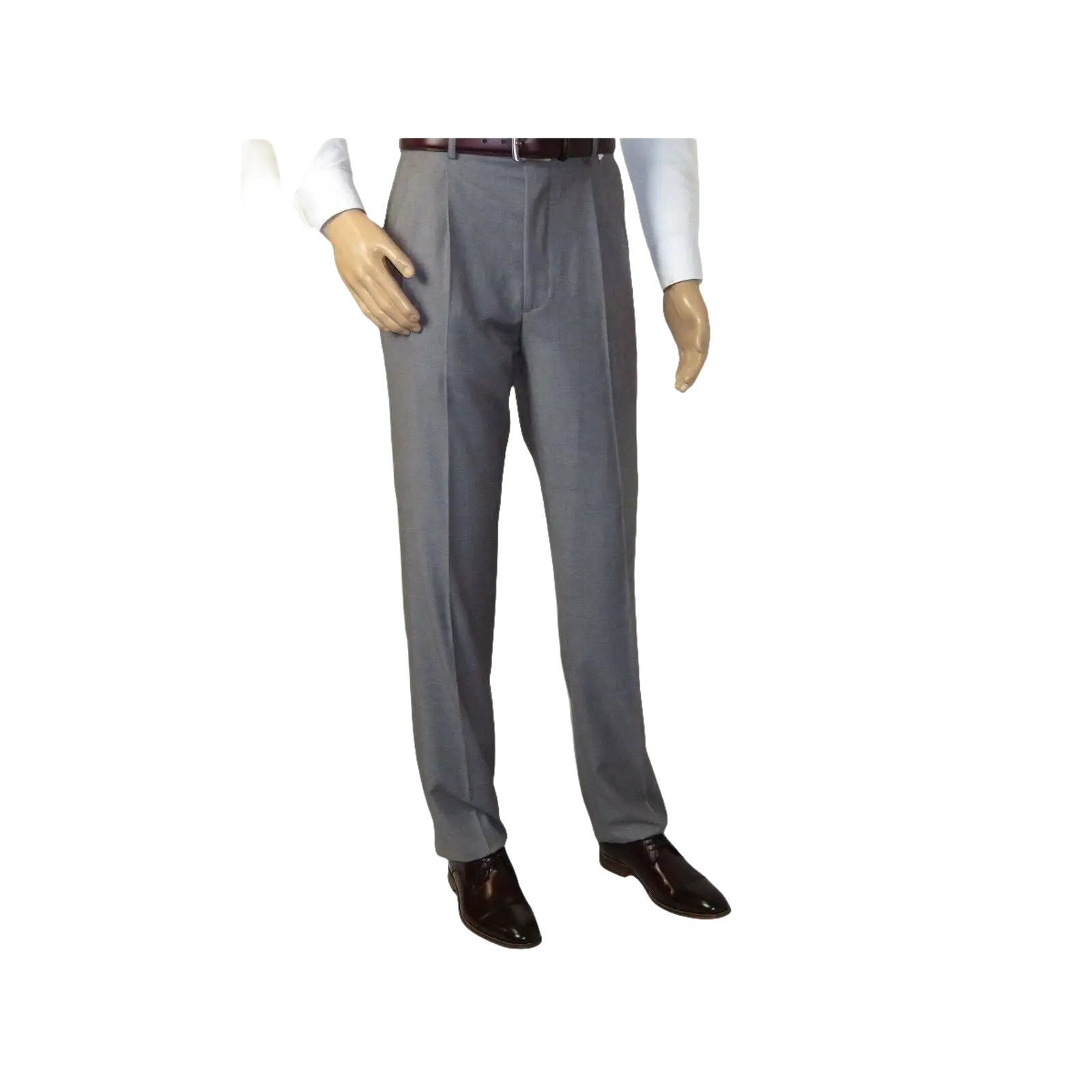 Men Apollo King Double Breasted Suit Classic Peak Lapel Soft Blend DM23 Gray - J.Valintin Men's Wear Legend - 21041