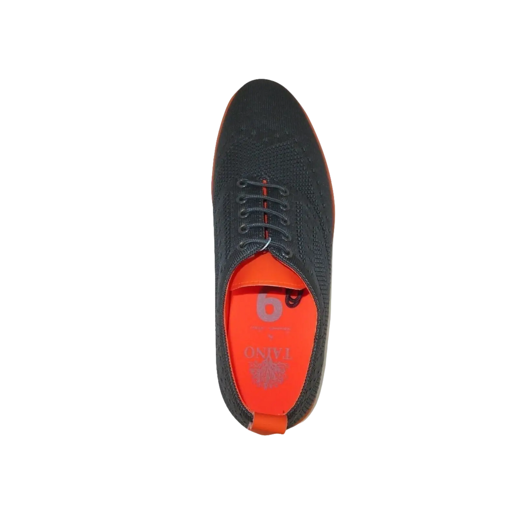 Men Comfort Casual Knit Fabric Wingtip Lace Sneaker Shoes #FRESHORT Gray - J.Valintin Men's Wear Legend - 100928